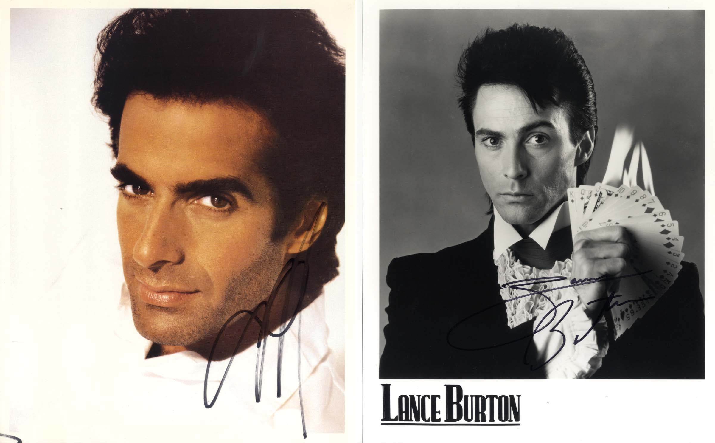 David & Lance Copperfield & Burton Autograph Autogramm | ID 15373529874813