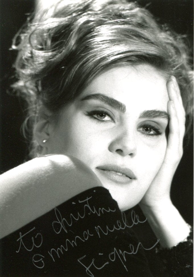Emmanuelle Seigner Autograph
