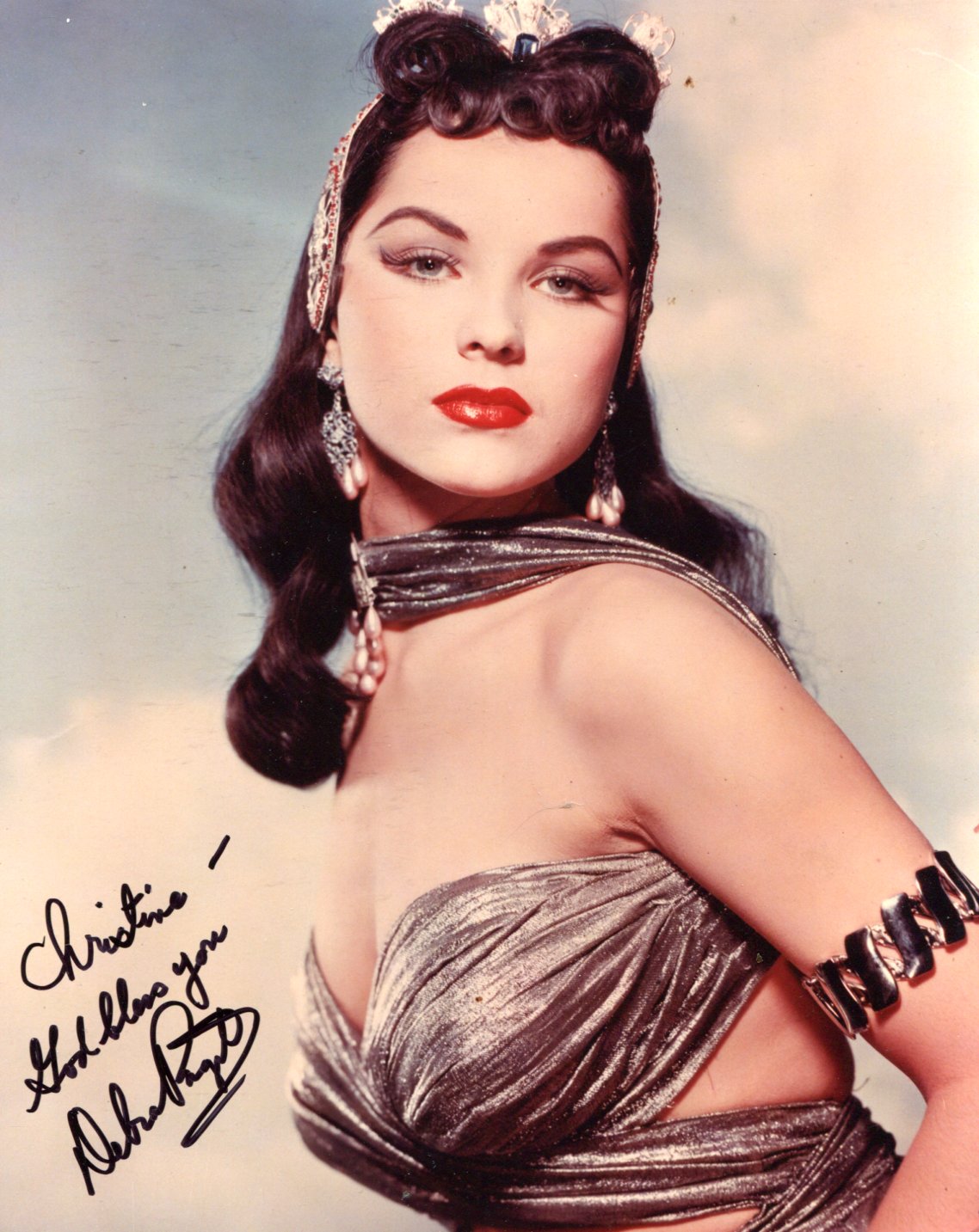 Debra Paget Autograph