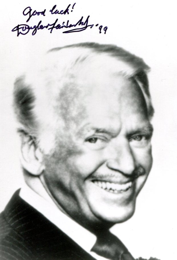 Douglas Fairbanks Jr. Autograph