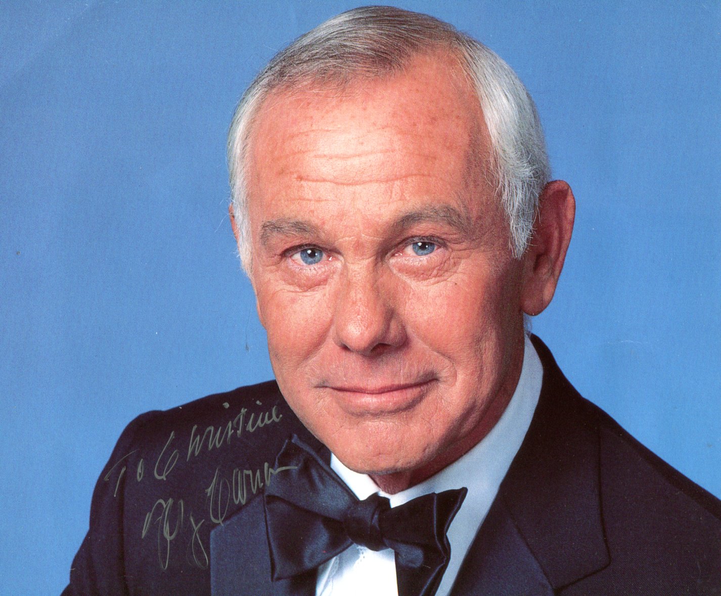 Johnny Carson Autograph