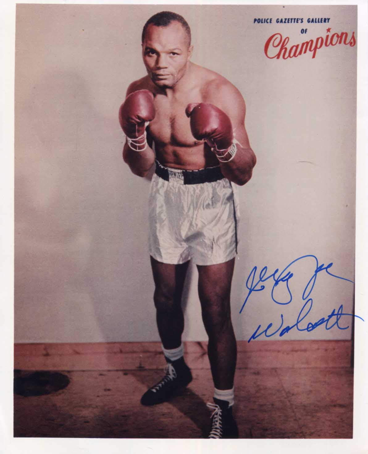 Jersey Joe Walcott Autograph Autogramm | ID 15465056371069