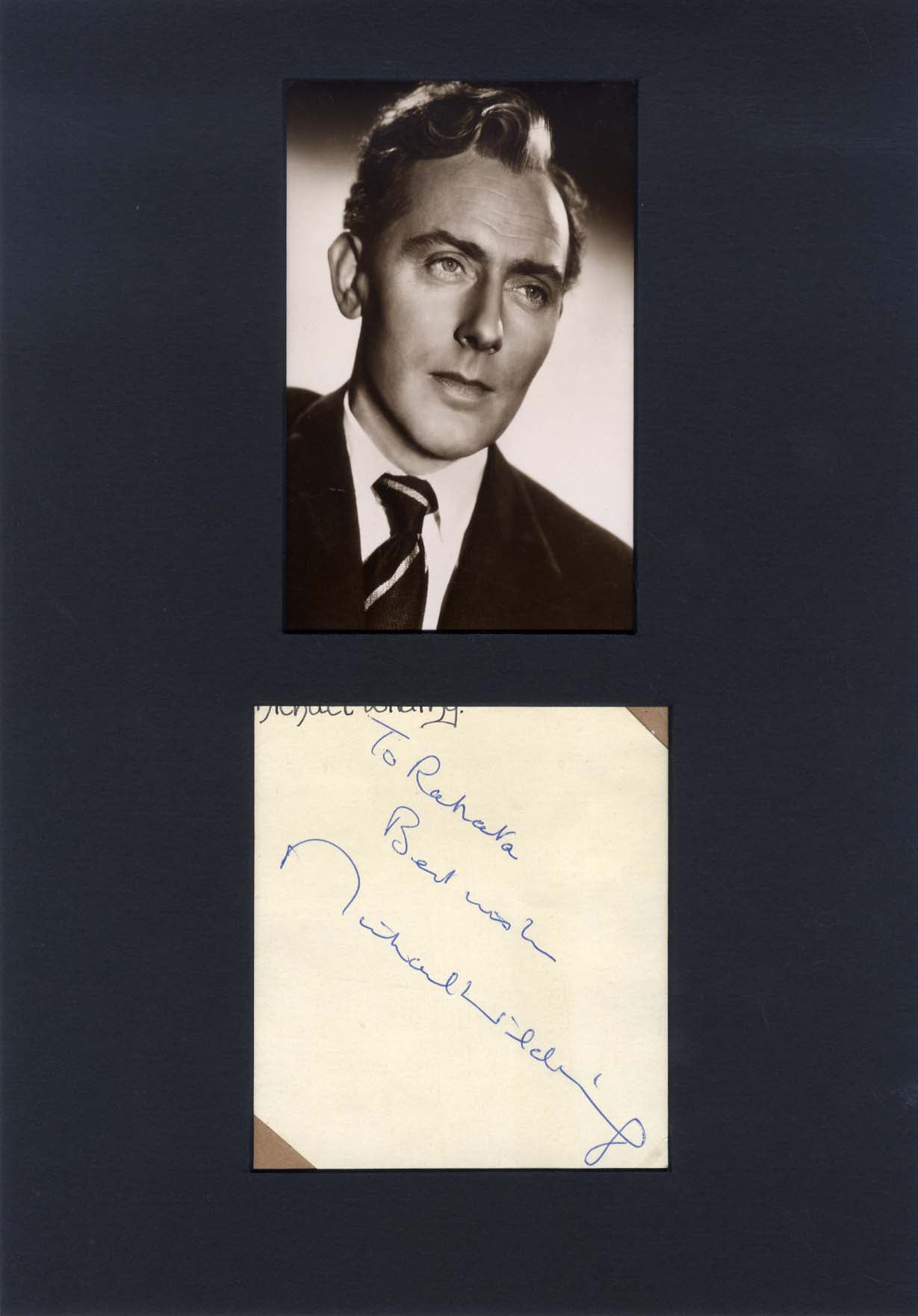 Michael Charles Gauntlet Wilding Autograph Autogramm | ID 15473216323965