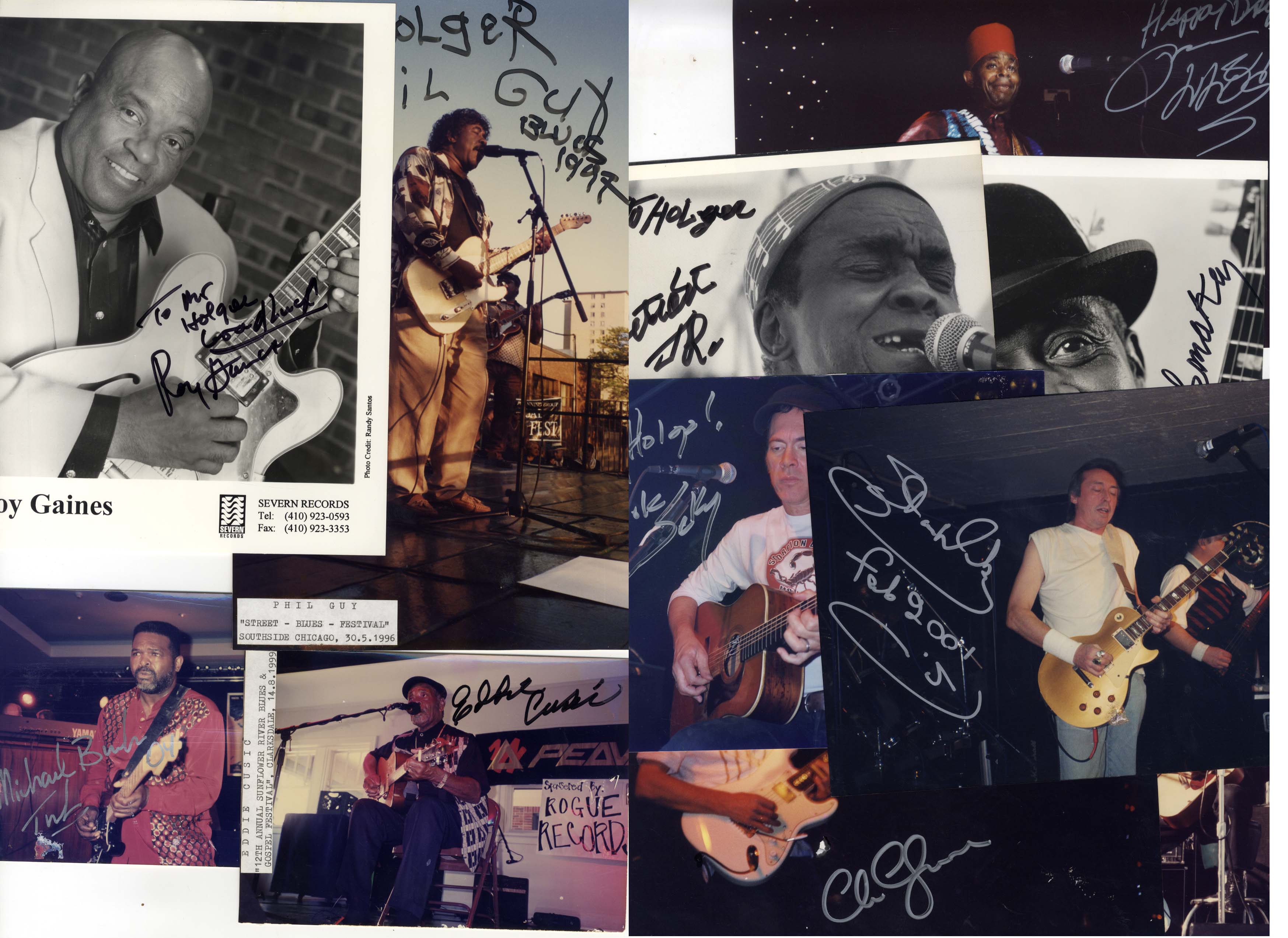Guitar Blues Collection (11) Autographs