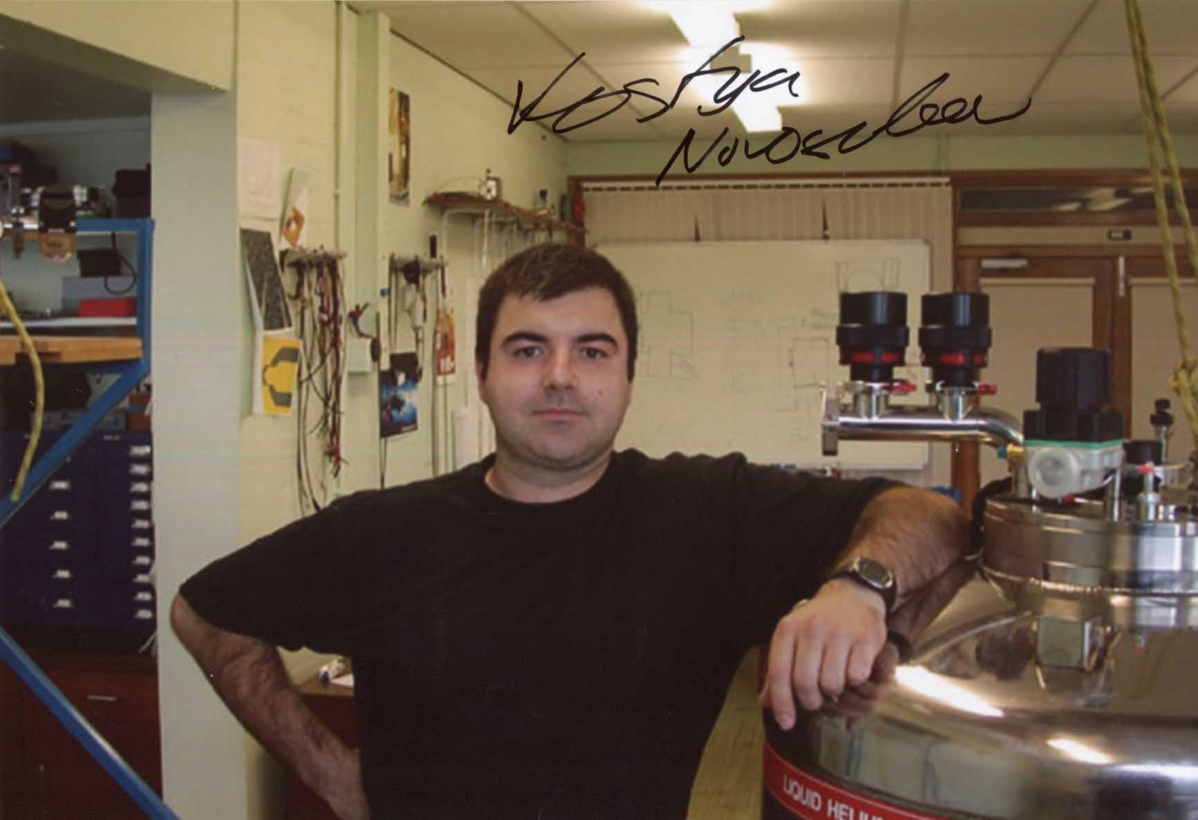 Konstantin Novoselov Autograph Autogramm | ID 15476894138749
