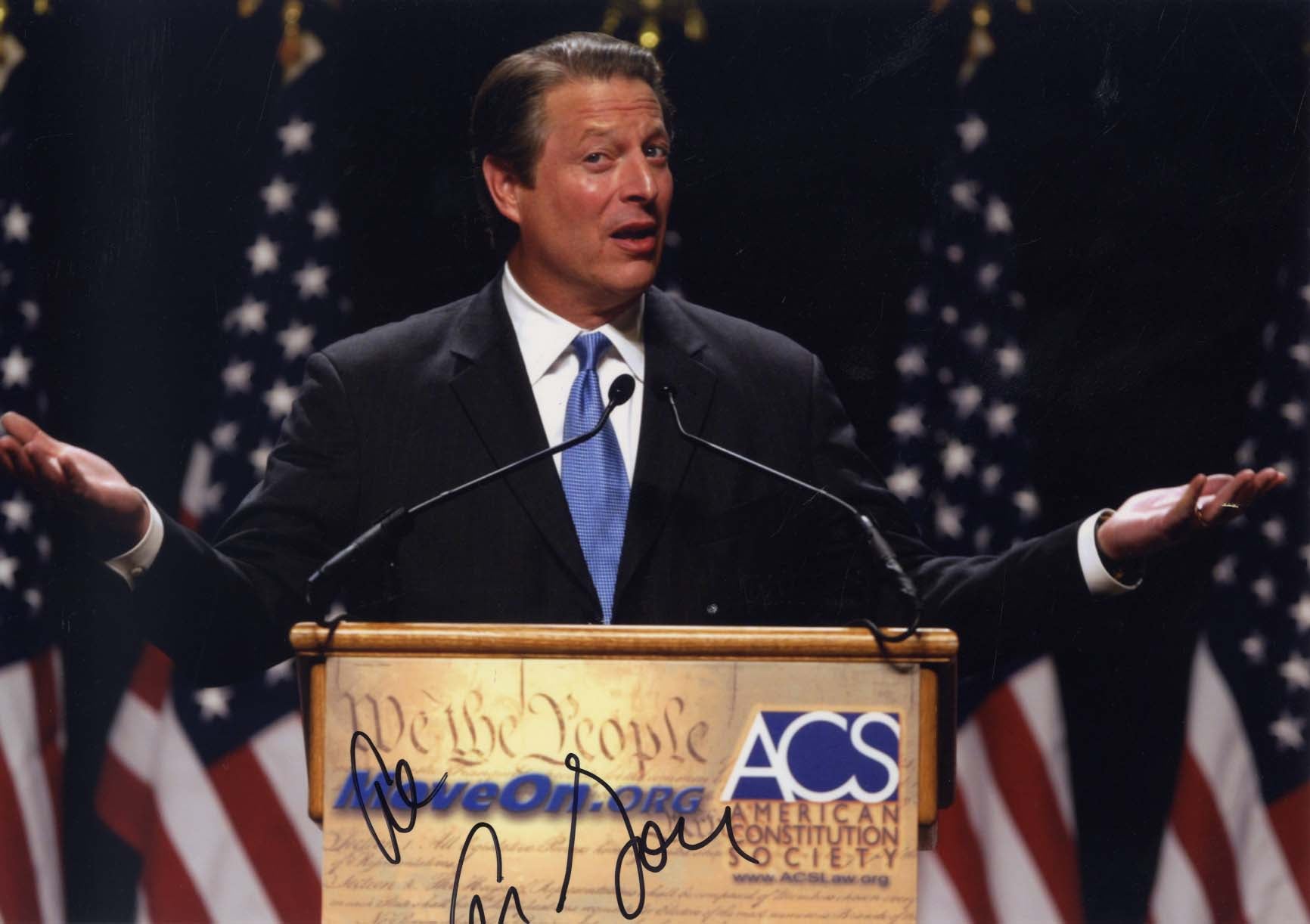 Al Gore Autograph Autogramm | ID 15478170124669
