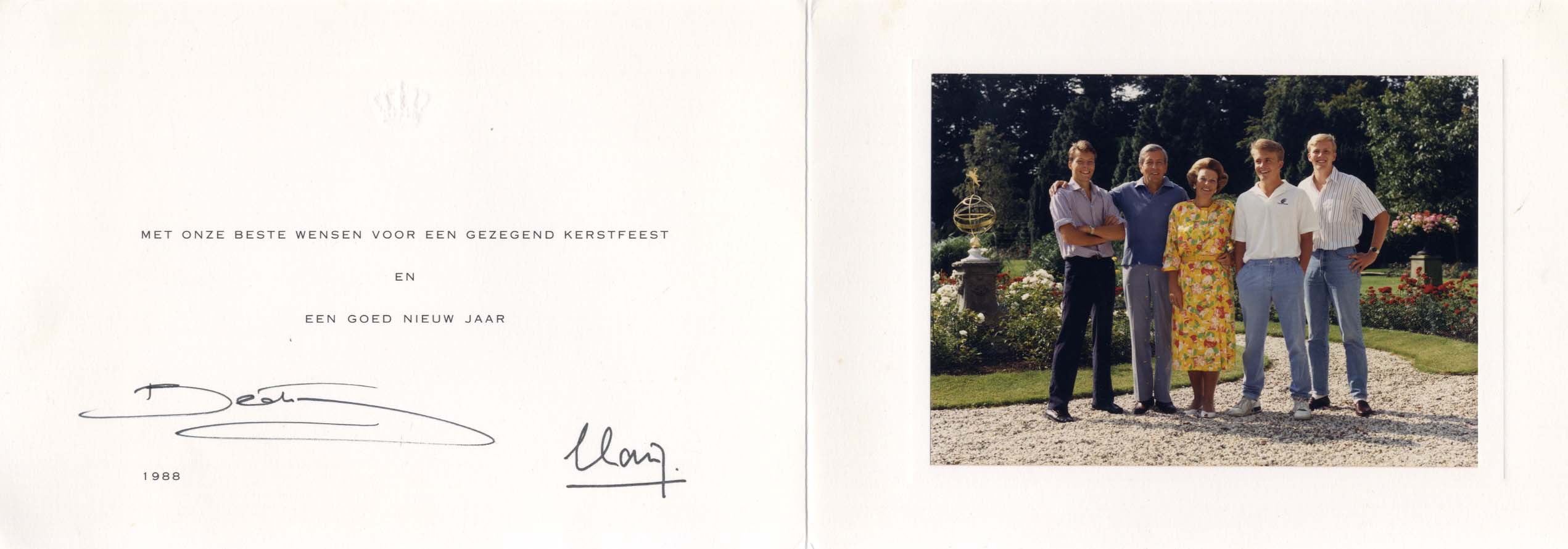 Beatrix (Niederlande) & Claus von Amsberg Autogramme