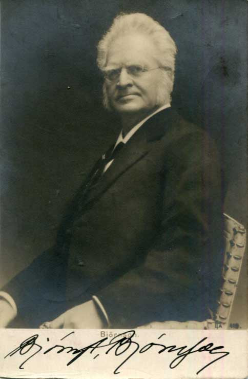 Björnstjerne Björnson Autograph Autogramm | ID 15479677157757