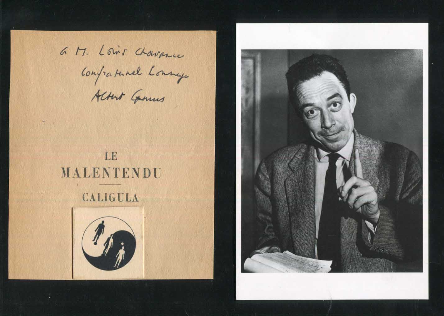 Albert Camus Autograph