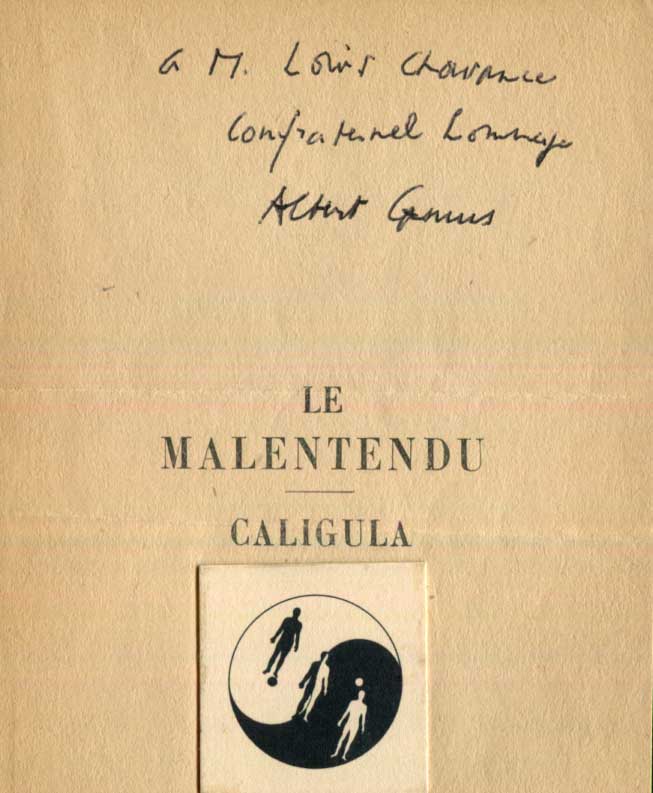 Albert Camus Autograph