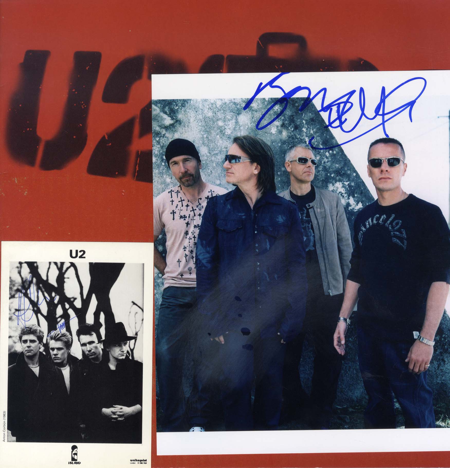 U2 (band) Autographs