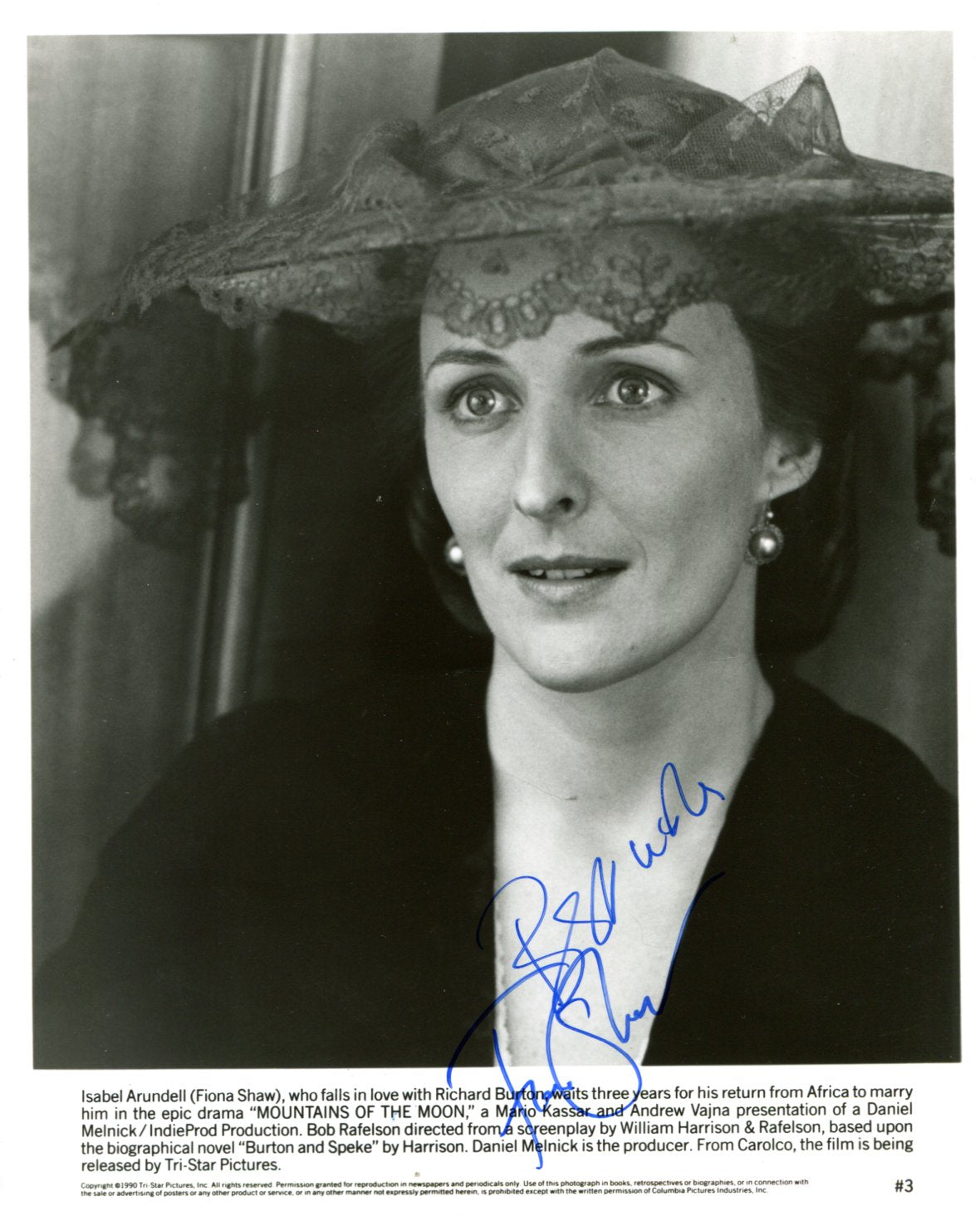 Fiona Shaw Autograph