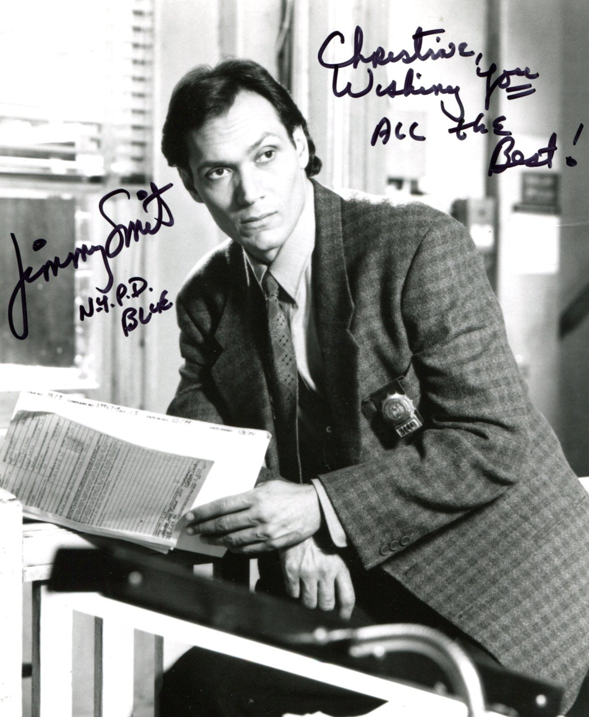 Jimmy Smits Autograph