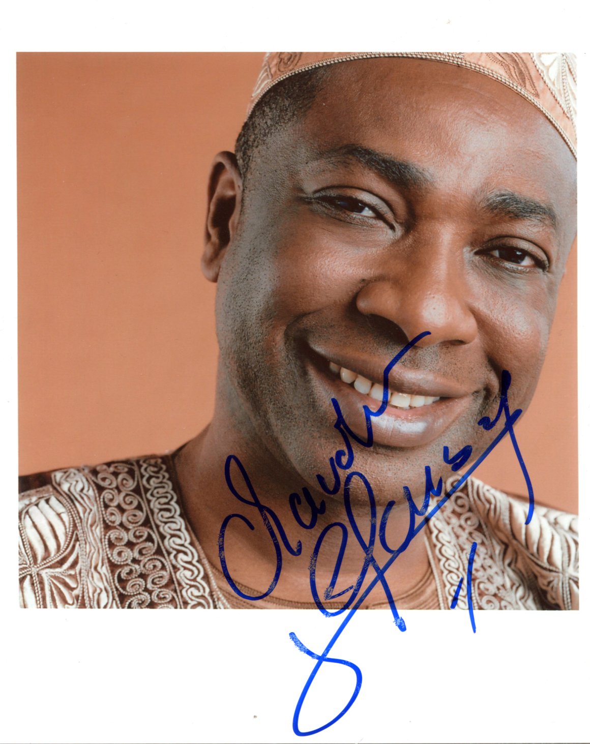 Youssou N'Dour Autograph