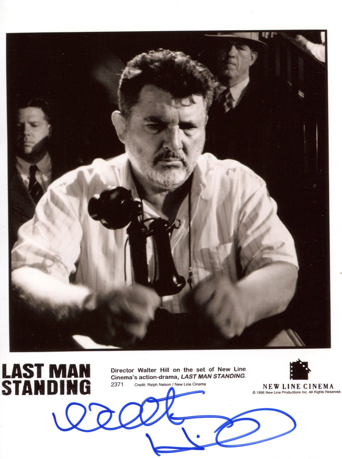 Walter Hill Autograph Autogramm | ID 15515313209725