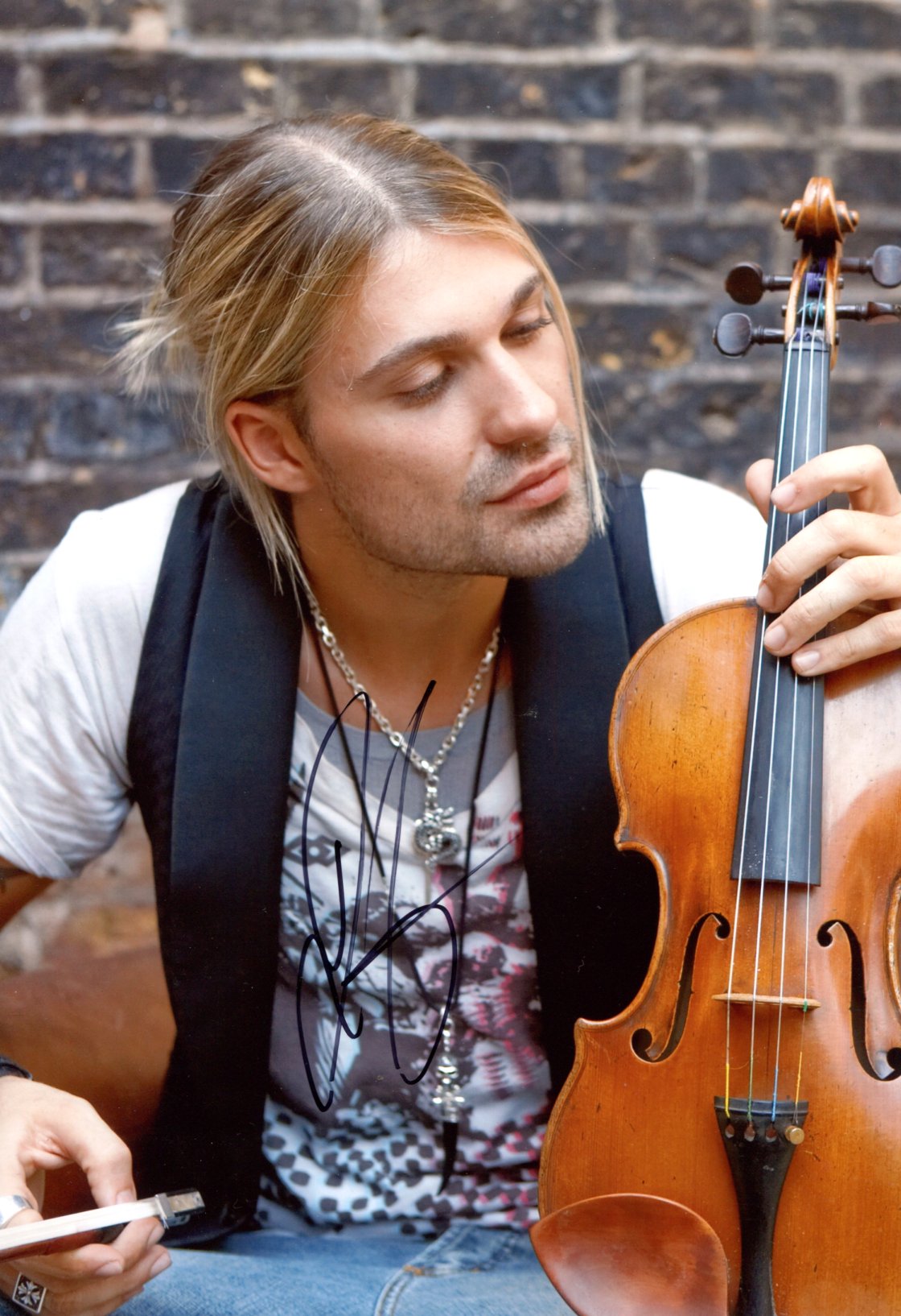 David Garrett Autograph Autogramm | ID 15524928291197