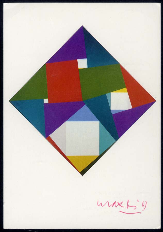 Max Bill Autograph Autogramm | ID 15532633522557