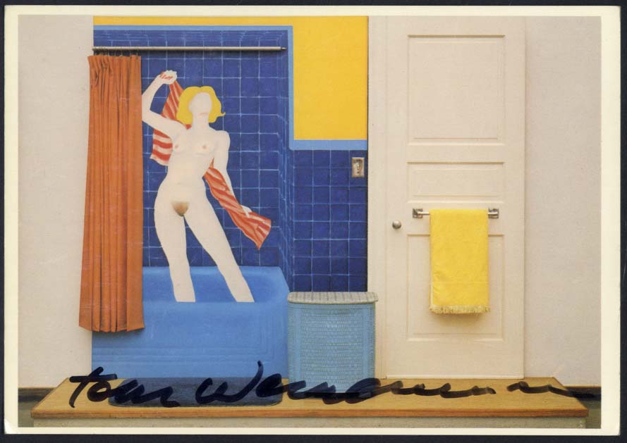 Tom Wesselmann Autograph Autogramm | ID 15532671205757