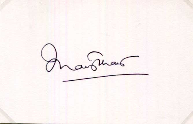 U Thant Autograph Autogramm | ID 15533185368445