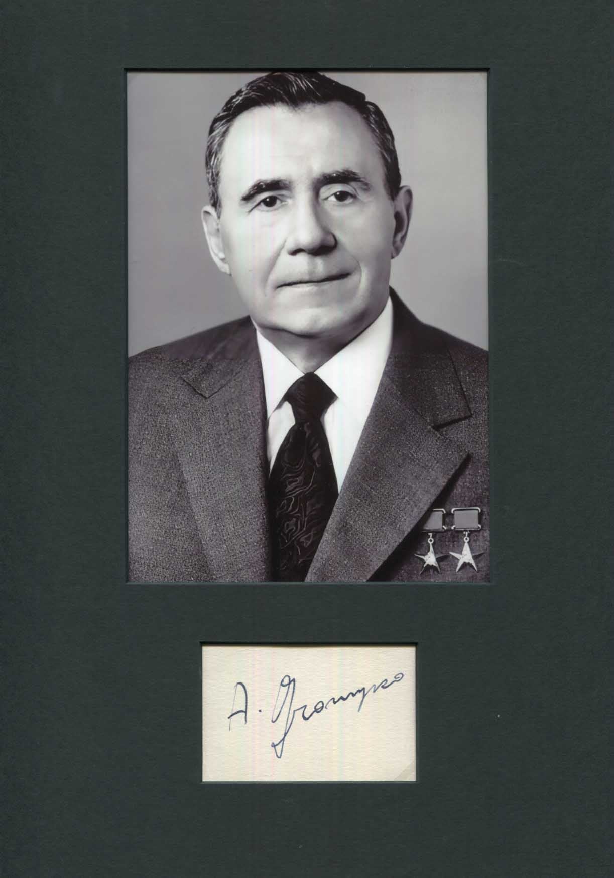 Andrei Gromyko Autograph Autogramm | ID 15535112683901