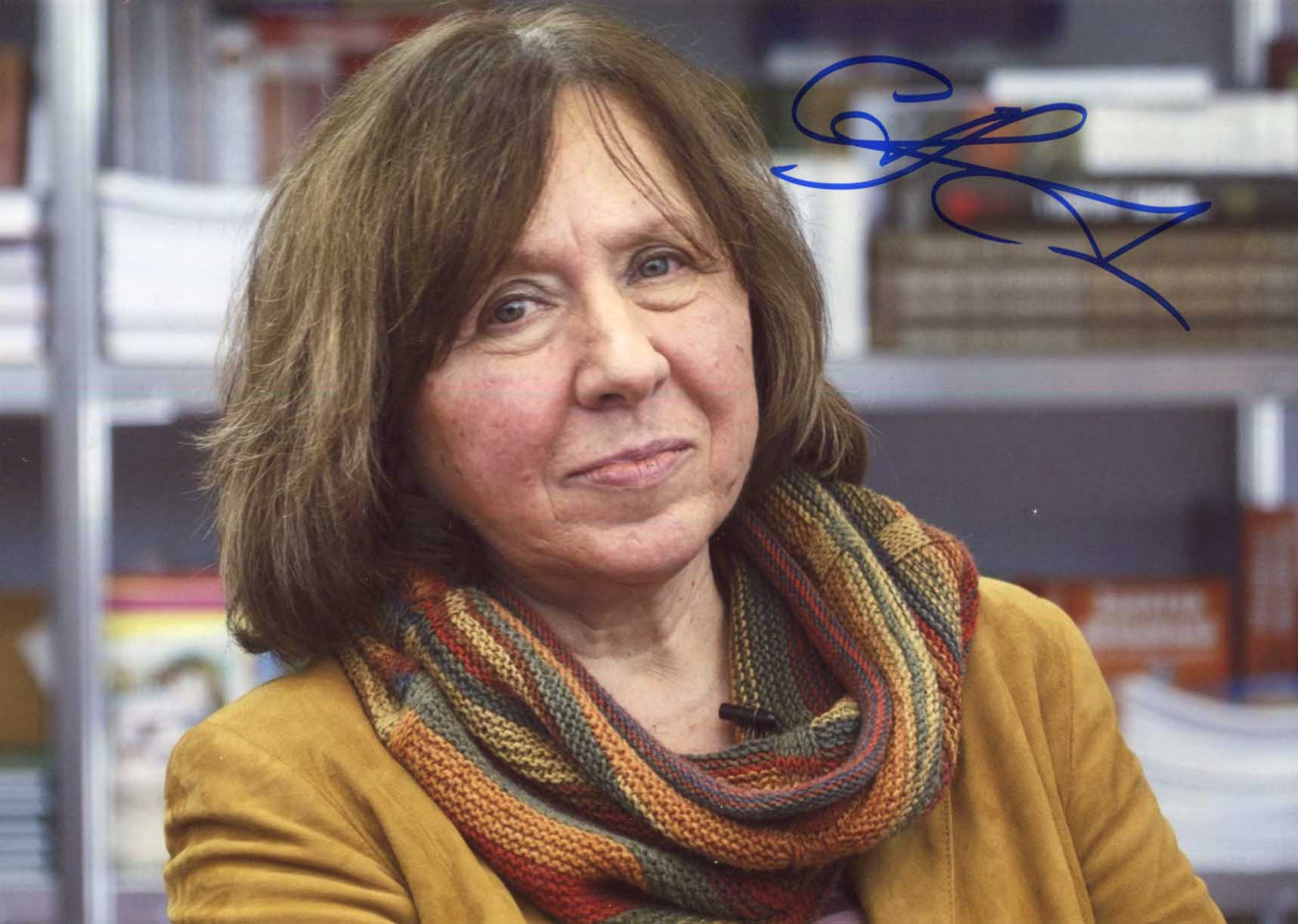 Swetlana Alexijewitsch Autograph Autogramm | ID 15538407735677