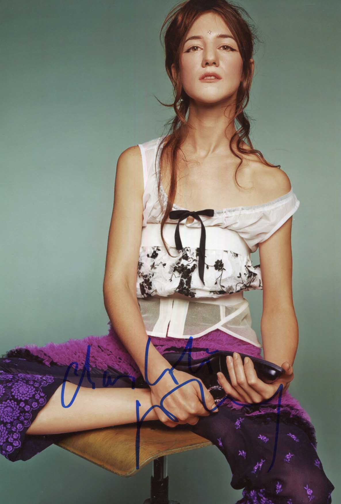 Charlotte Gainsbourg Autograph Autogramm | ID 15560842019197