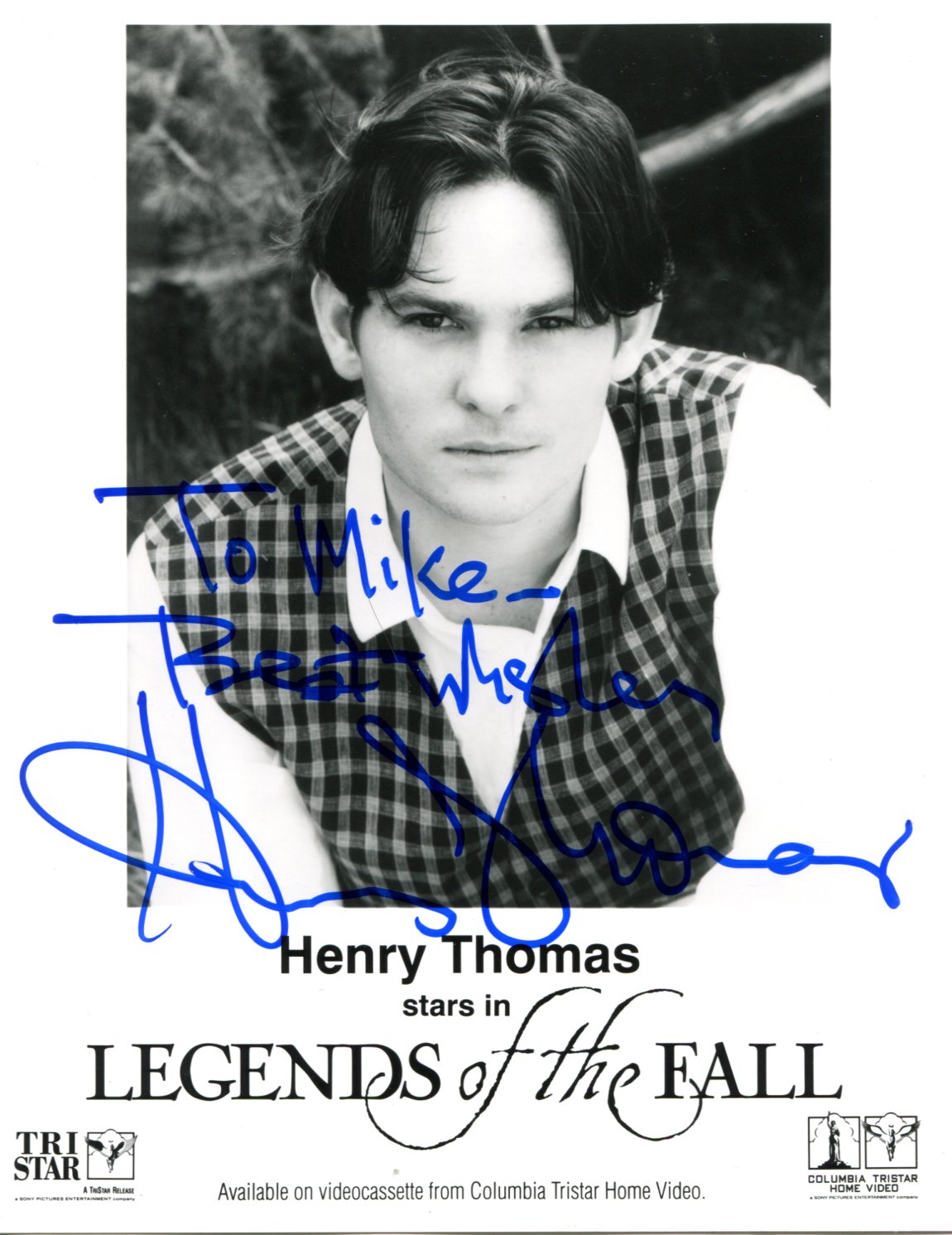 Henry Thomas Autograph Autogramm | ID 15562928947581