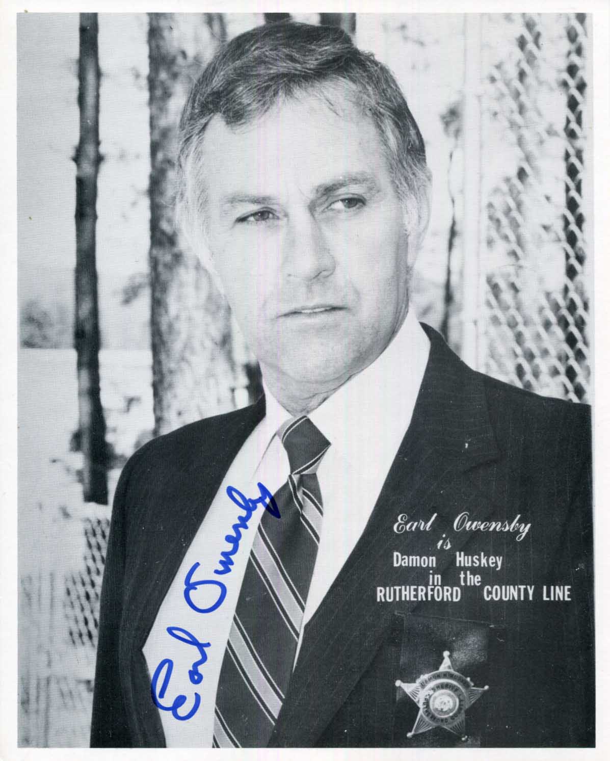 Ernest Earl Owensby Autograph Autogramm | ID 15573156168061