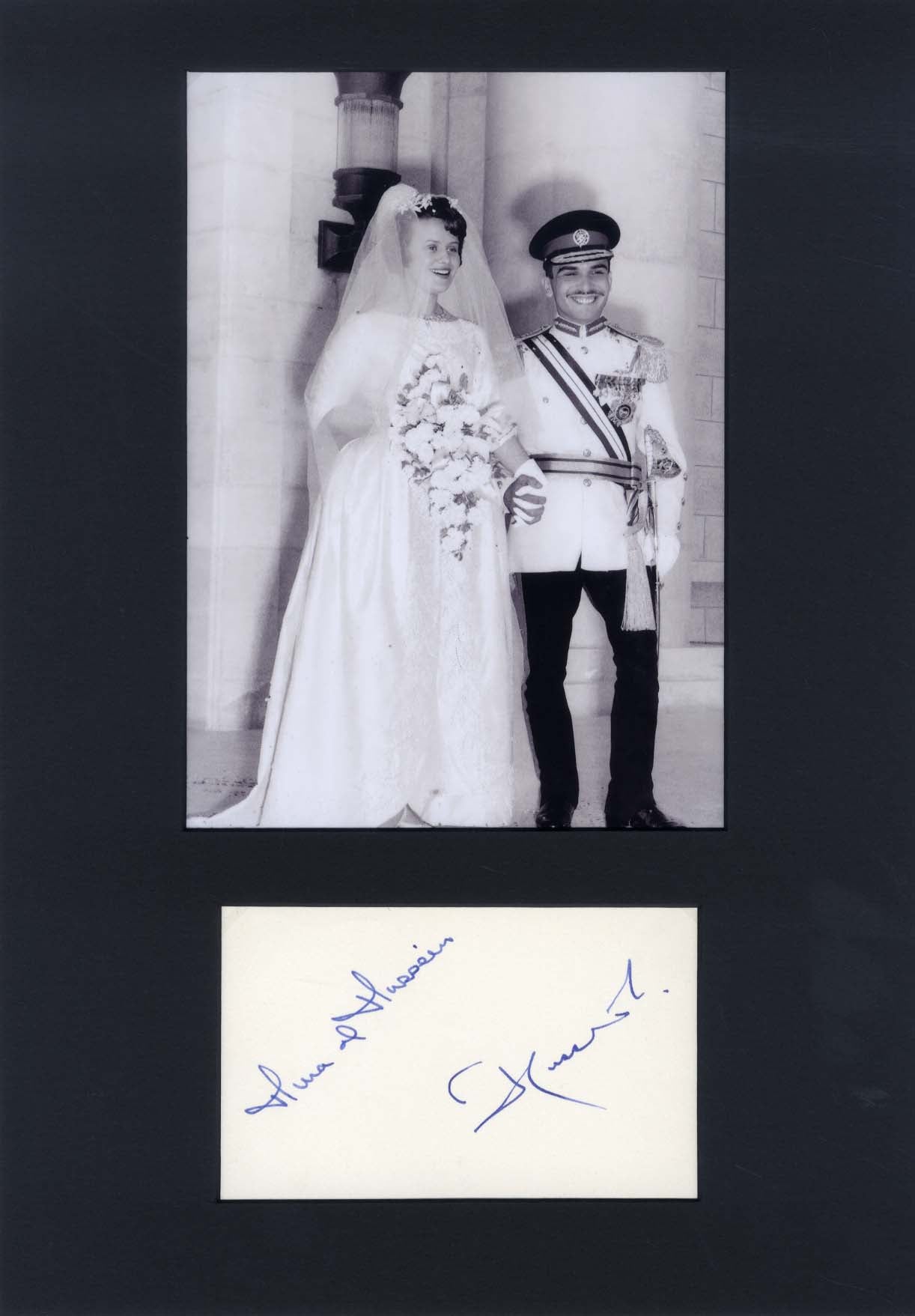 Abdullah II. of Jordan & Muna