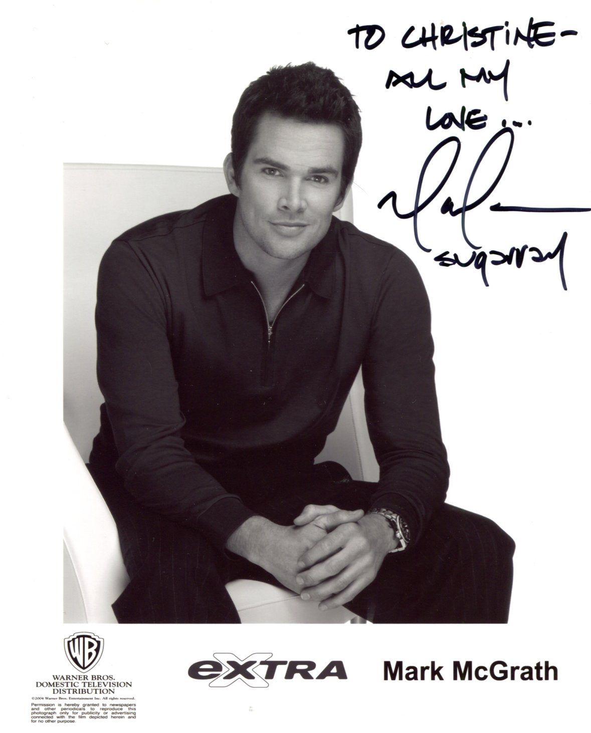 Mark McGrath Autograph Autogramm | ID 15582404247933