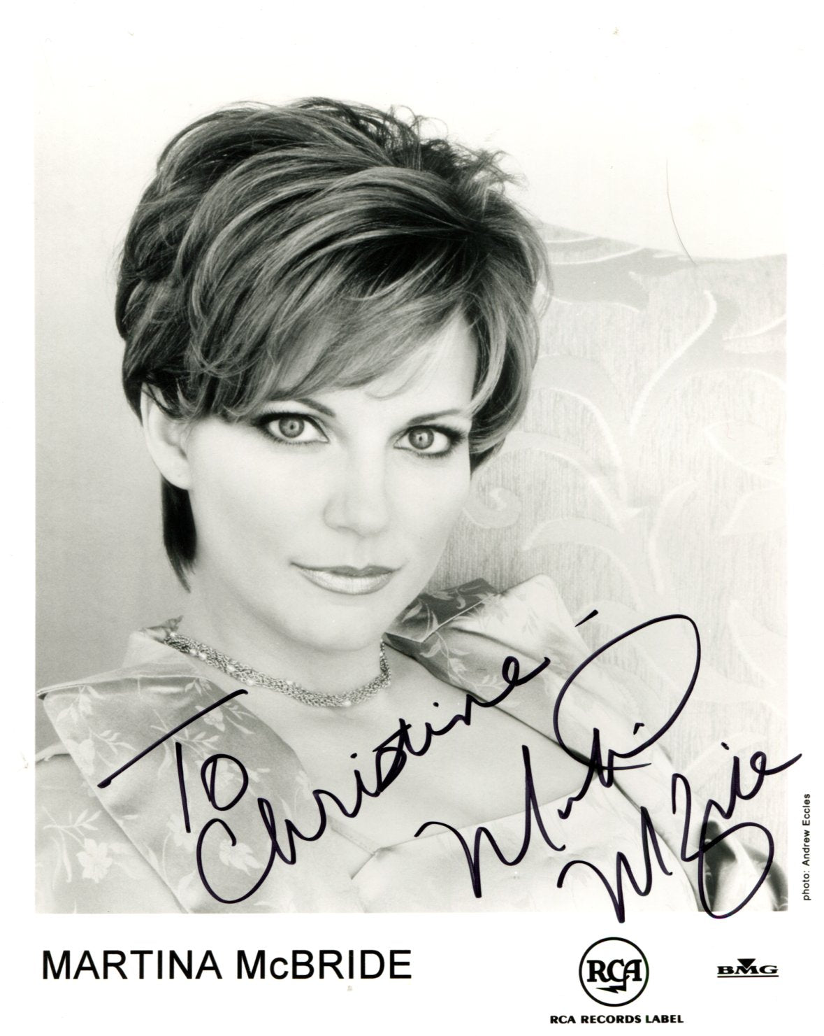 Martina McBride Autograph Autogramm | ID 15582430167421