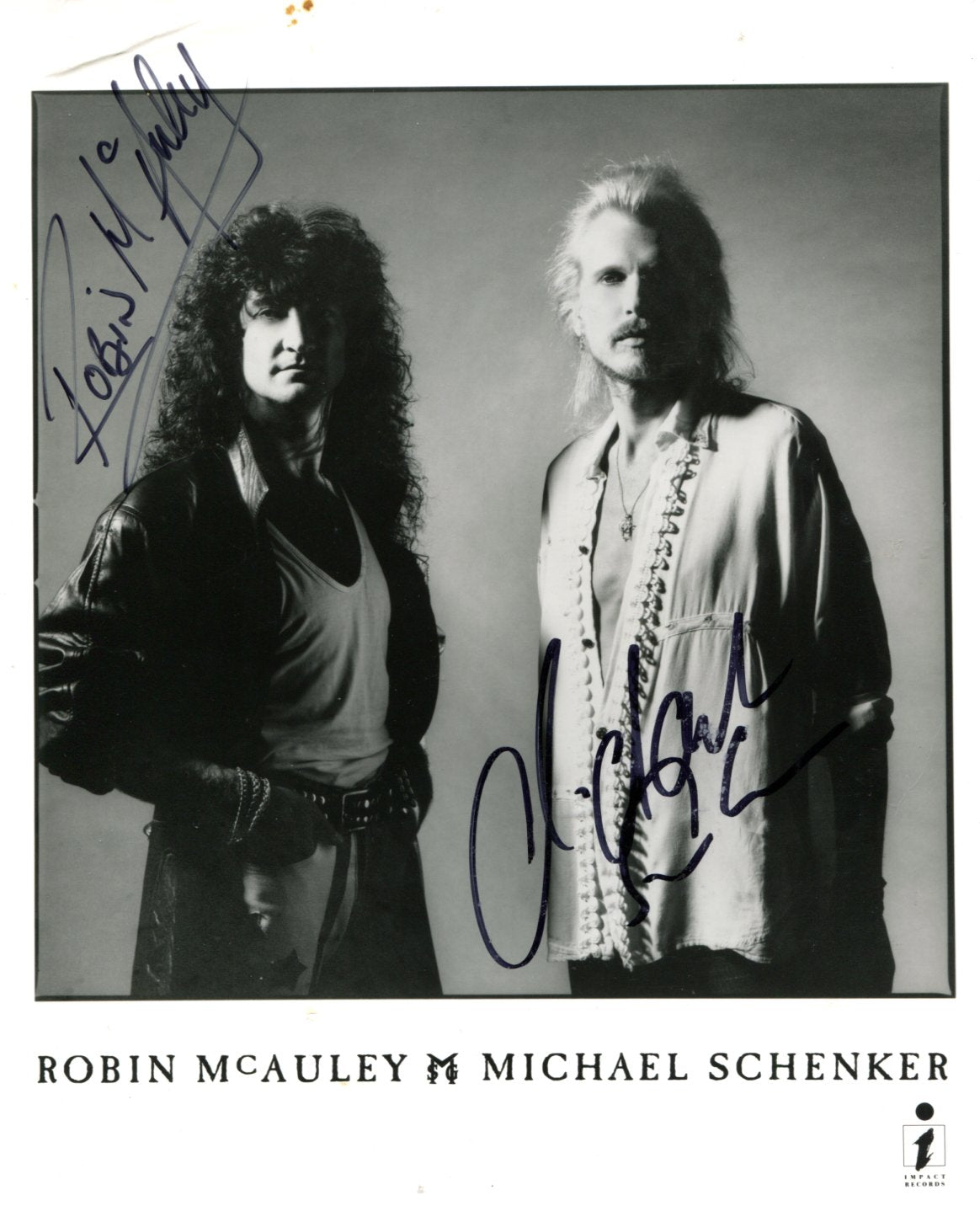 McAuley Schenker Group (band) Autographs