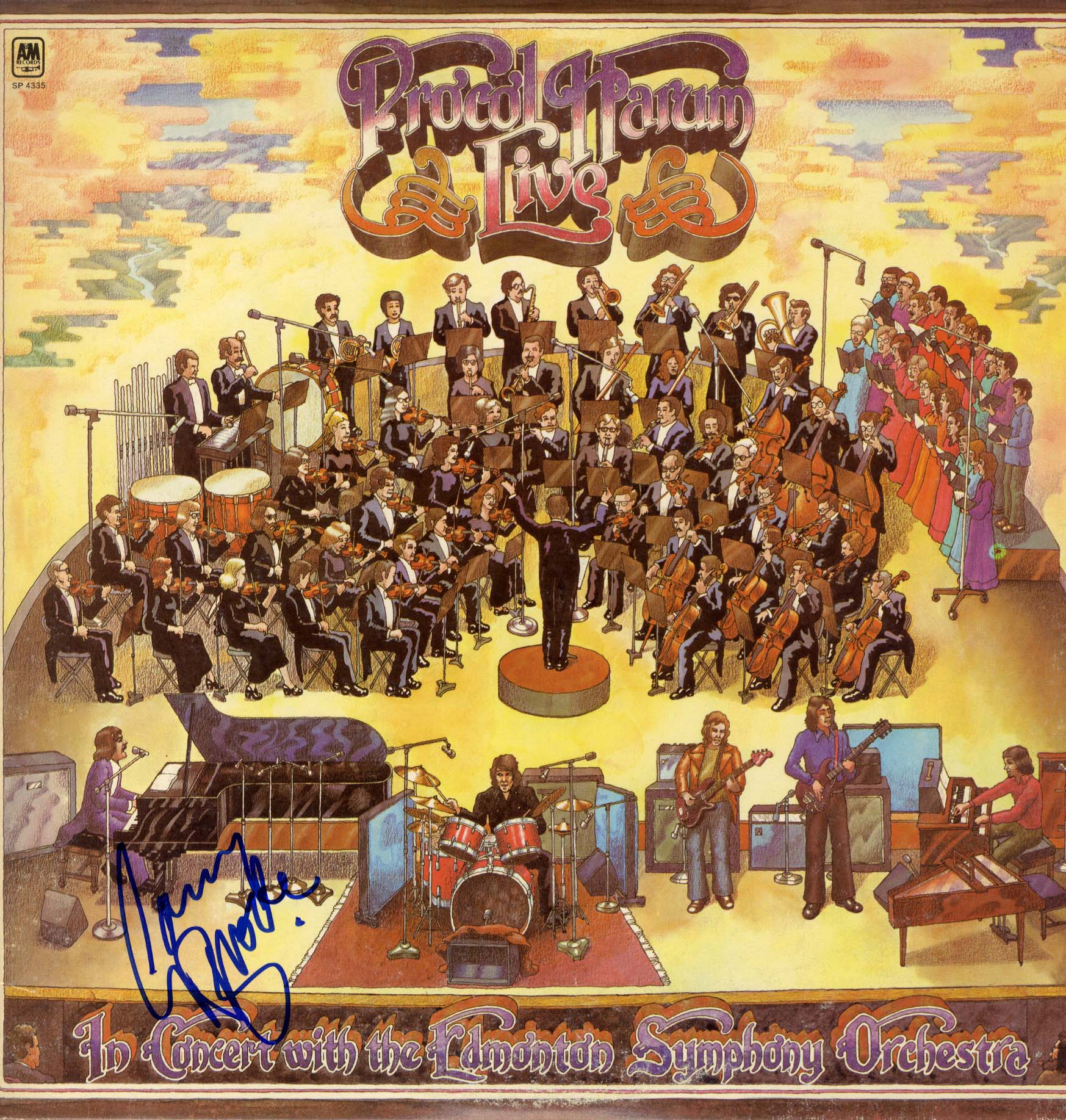 Gary Brooker (Procol Harum) Autograph