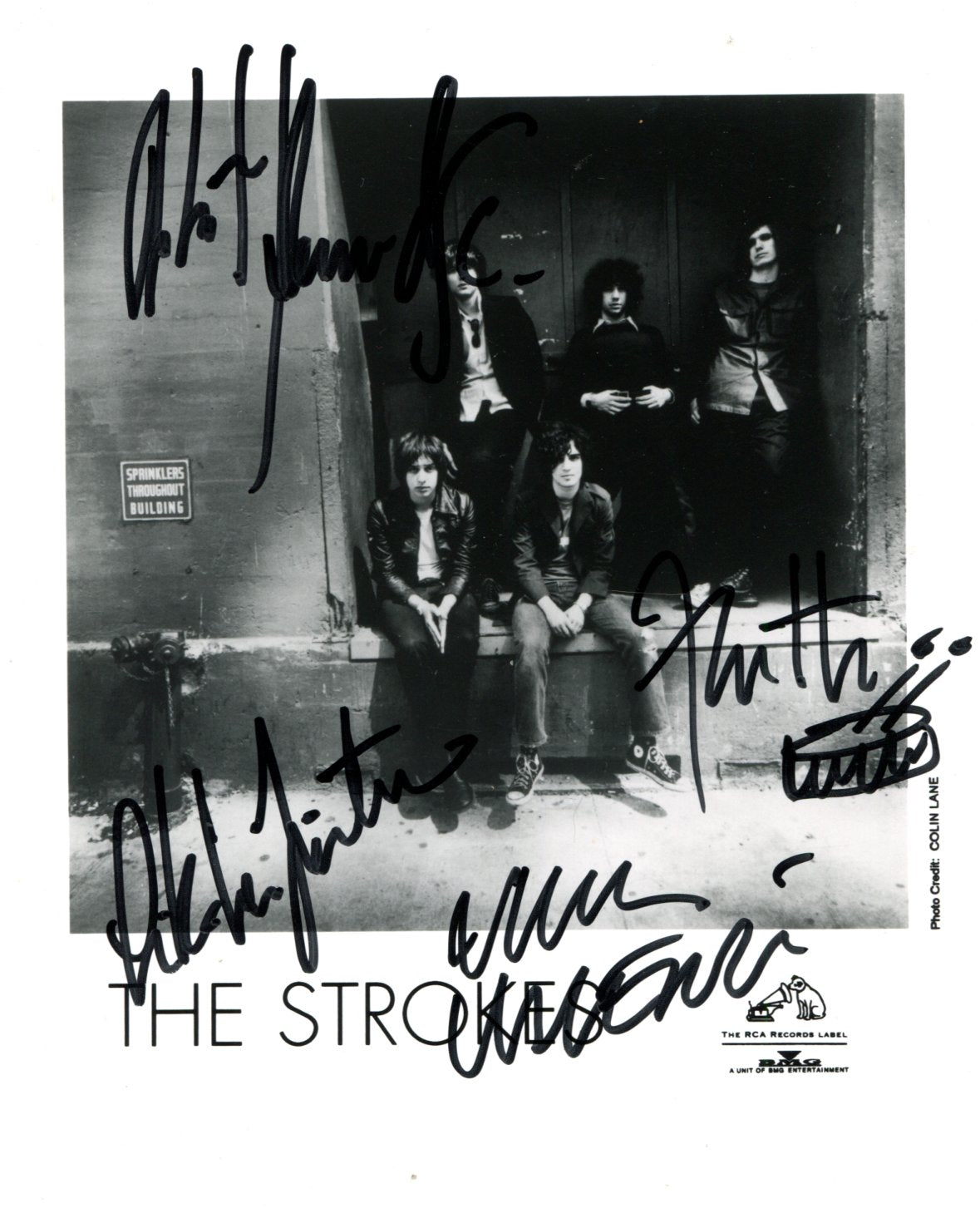 The Strokes Autograph | signed photographs