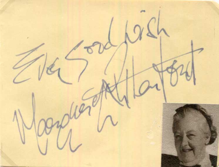 Margaret Rutherford Autograph Autogramm | ID 15605099594109