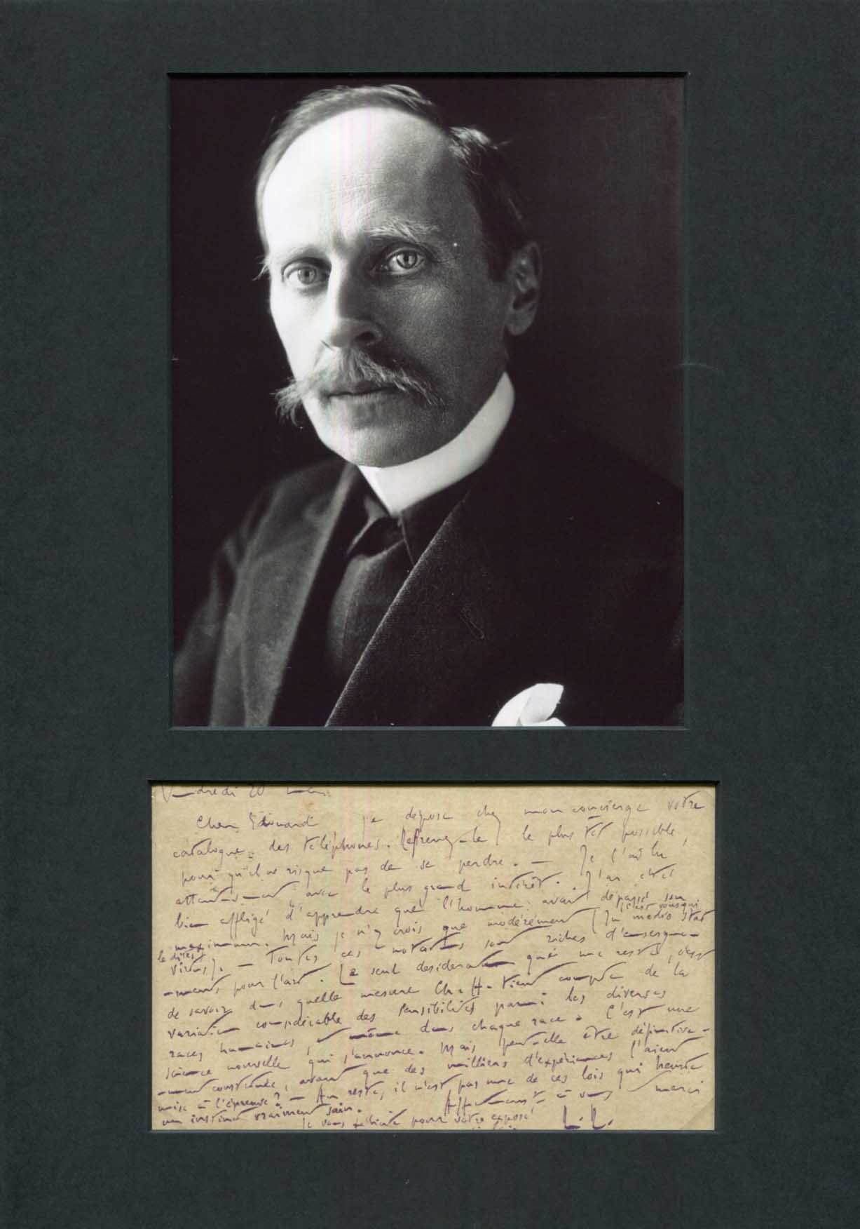 Romain Rolland Autograph