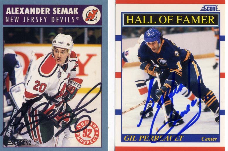 Gil Perreault & others Autograph Autogramm | ID 15605291975037