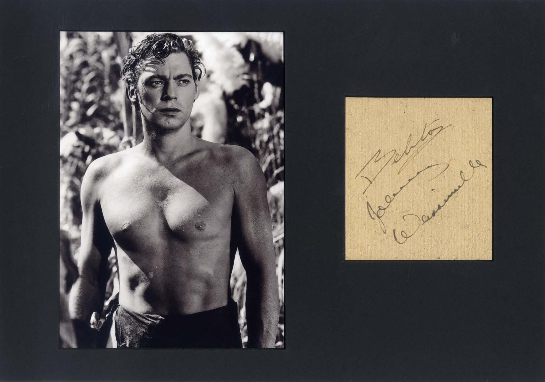 Johnny Weissmüller Autograph Autogramm | ID 15606733111677