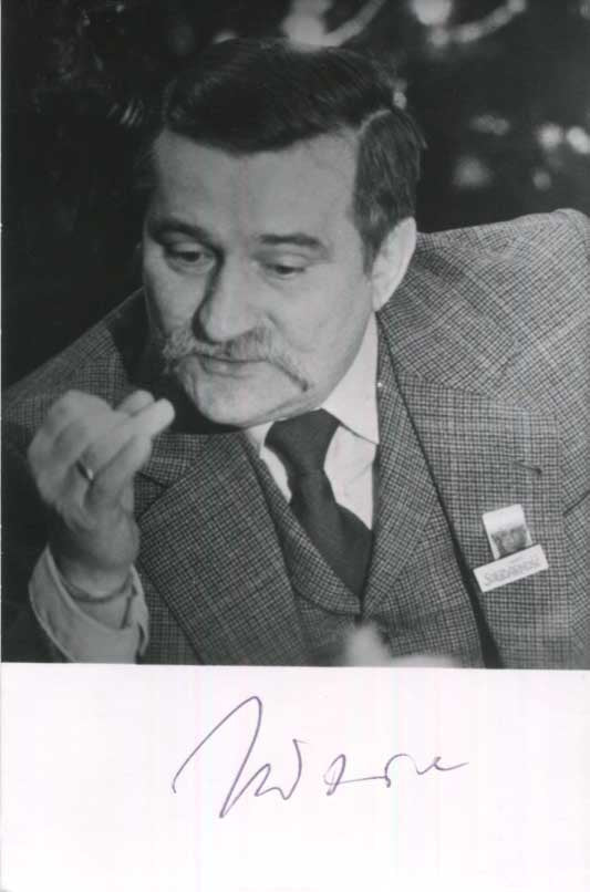 Lech Walesa Autograph Autogramm | ID 15608784519549