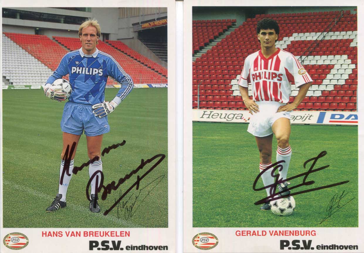 Hans & Gerald van Breukelen & Vanenburg Autograph Autogramm | ID 15620664721789