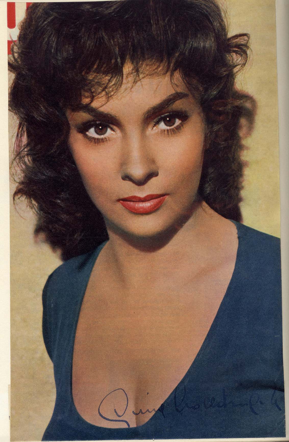 Brigitte Bardot & Gina Lollobrigida Autographs