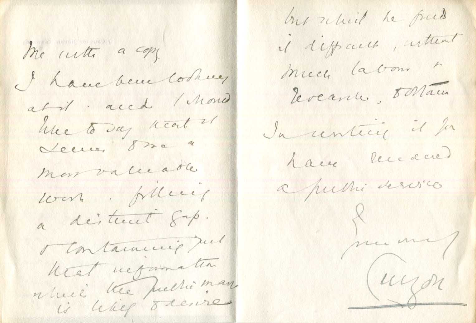 Arthur James Balfour & H. H. Asquith & others Autographs