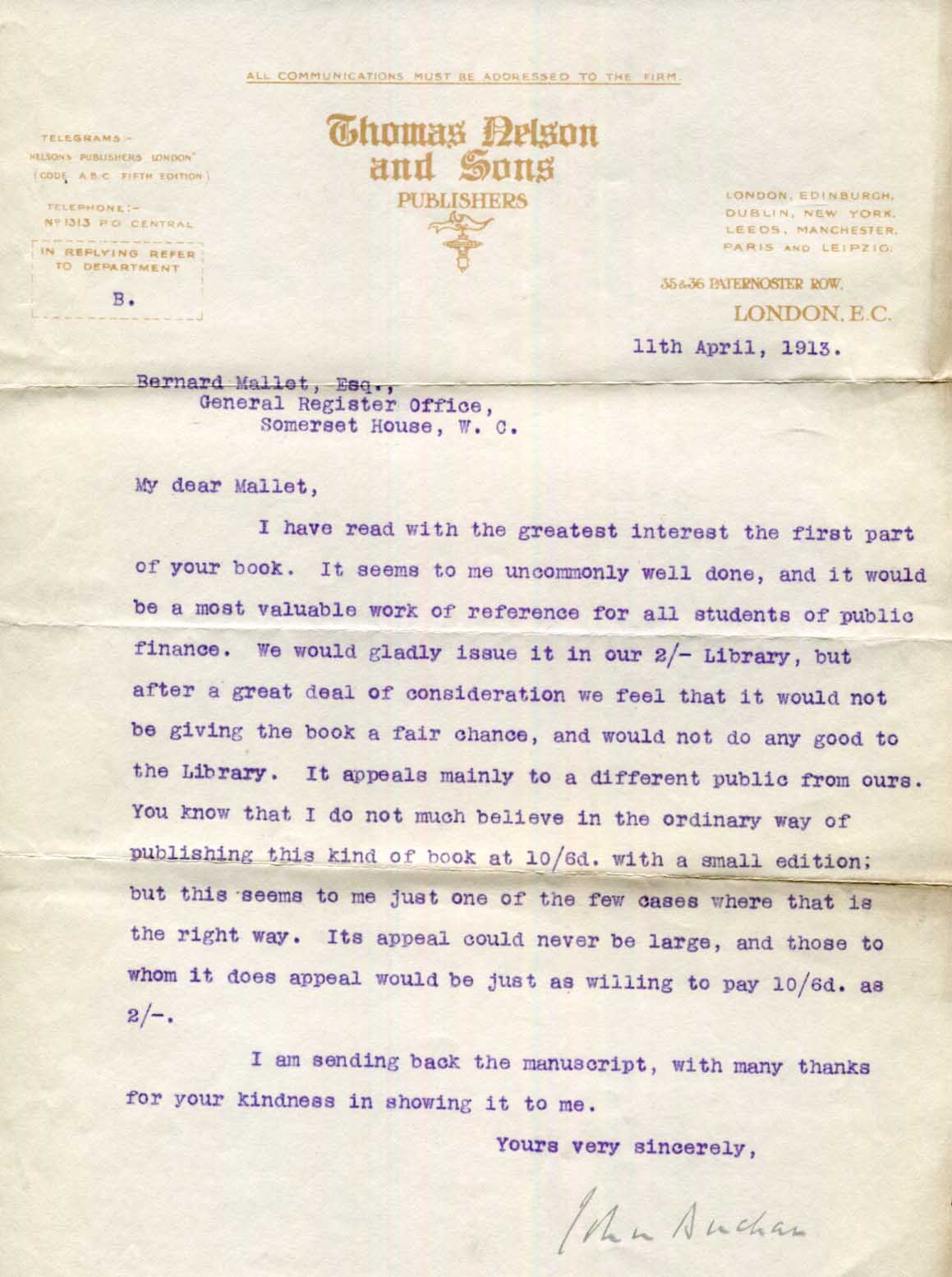 Arthur James Balfour & H. H. Asquith & others Autographs