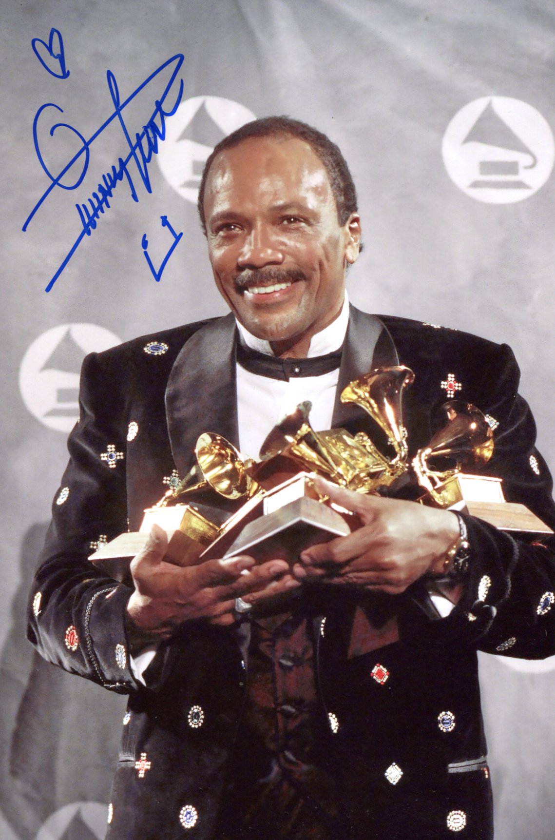 Quincy Jones Autograph Autogramm | ID 15630464647549