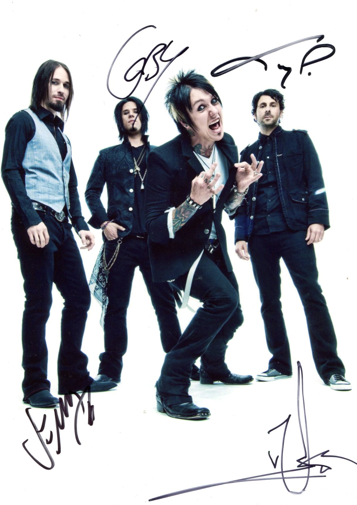 Papa Roach Autograph Autogramm | ID 15630810382717