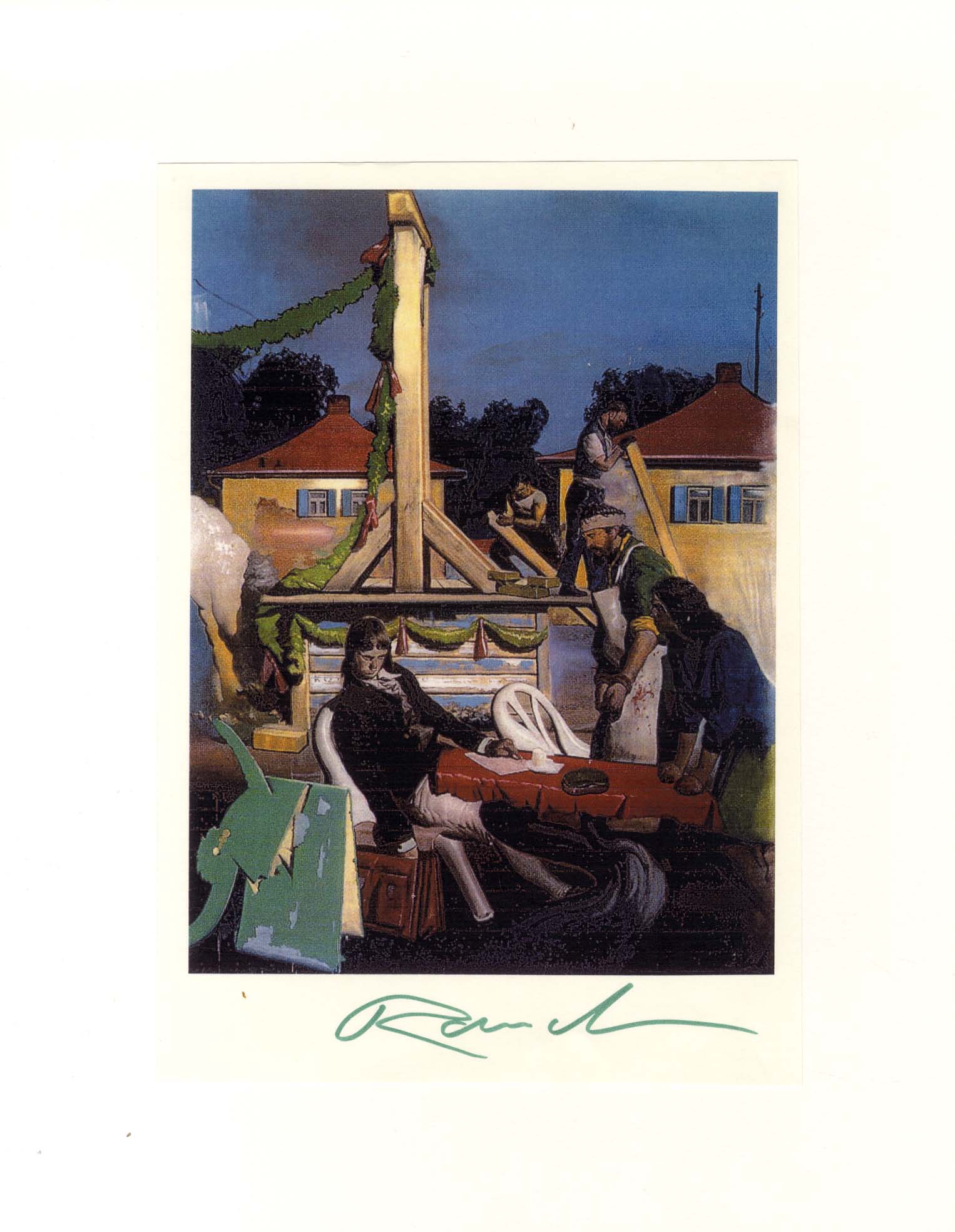 Neo Rauch Autograph Autogramm | ID 15635694748029