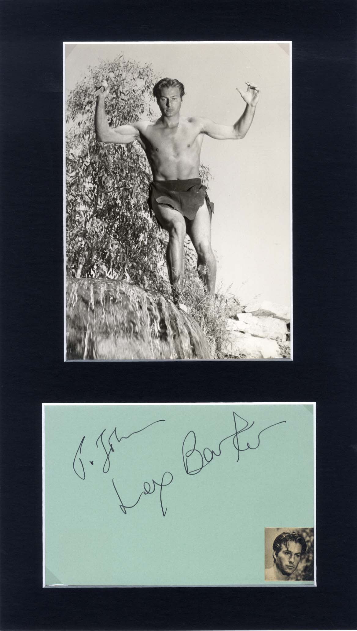 Lex Barker Autograph Autogramm | ID 15640953815421