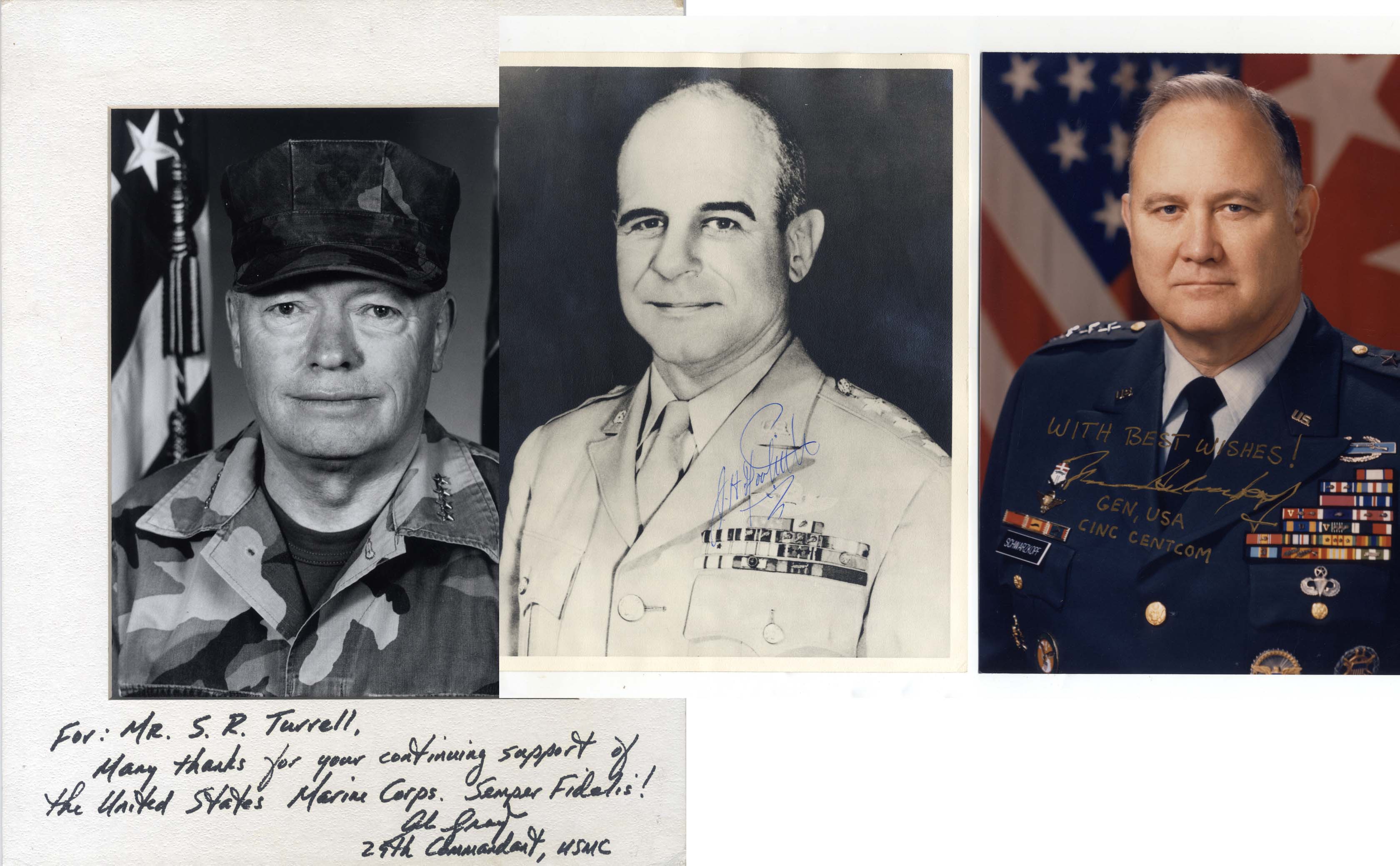 James H. `Jimmy` Doolittle & military Autographs