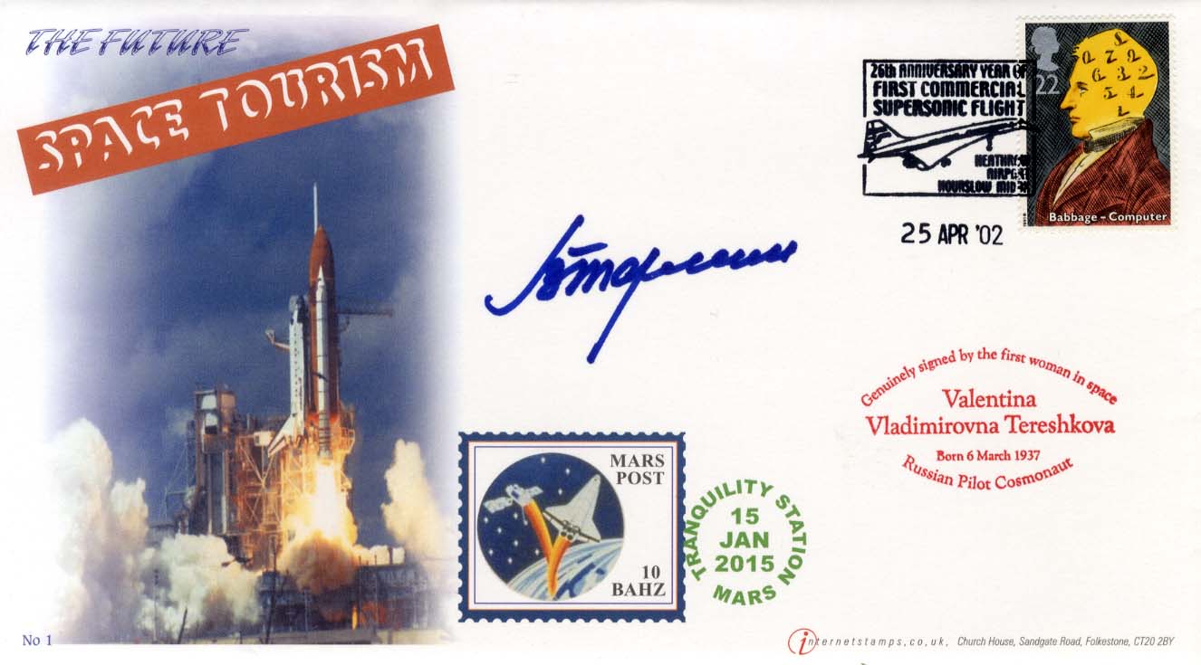 Valentina Tereshkova Autograph