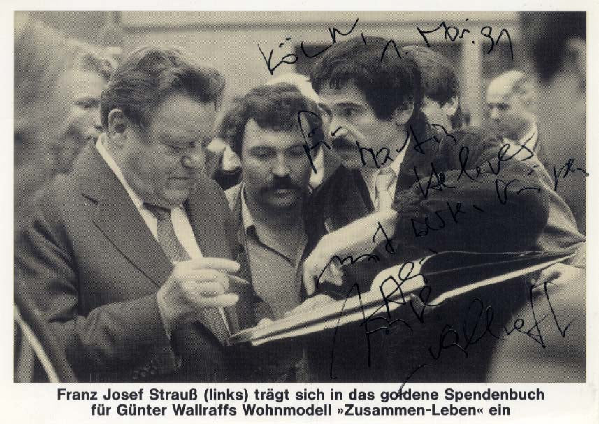 Günter Wallraff Autograph Autogramm | ID 15651413393789